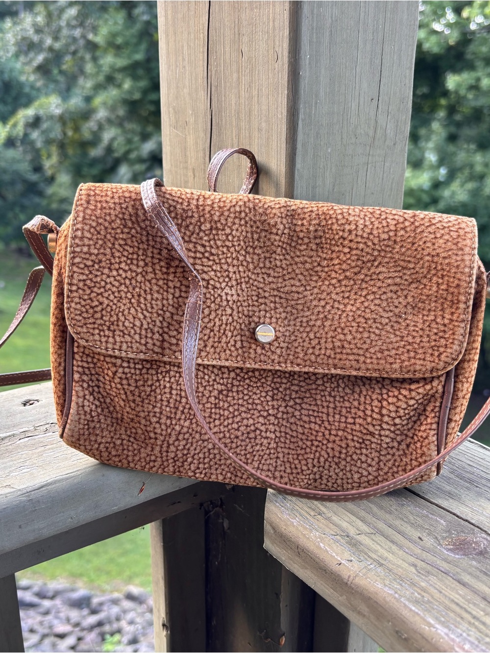 Vintage Borbonese Crossbody Bag